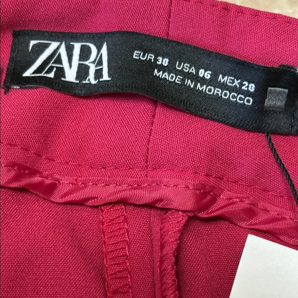 Zara Fuchsia Trousers-NWT - Picture 6 of 14